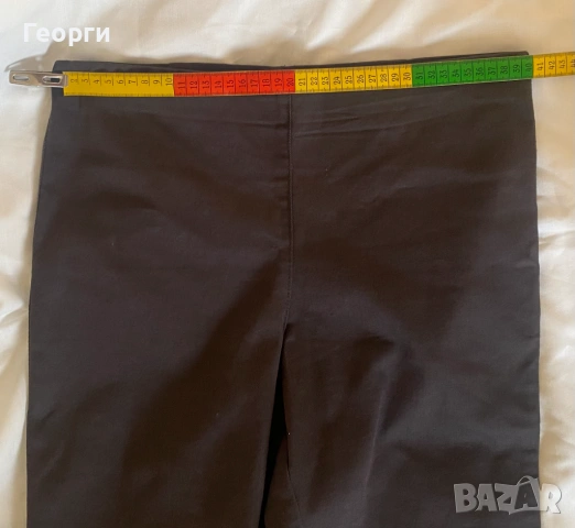 Тъмно сив панталон тип "клин", H&M, р-р 40, снимка 5 - Панталони - 54100548
