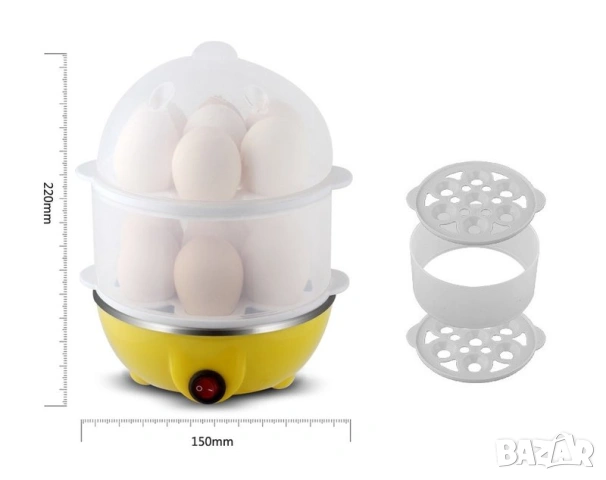 Варене на яйца и друго на пара с My Dream Egg Cooker, снимка 2 - Съдове за готвене - 54900179