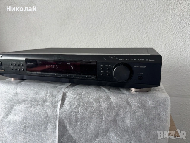 SONY ST-SE500 СТЕРЕО ТУНЕР, снимка 3 - Ресийвъри, усилватели, смесителни пултове - 54618151