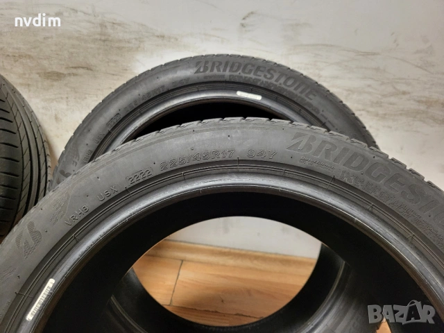 225/45/17 Continental / Bridgestone летни гуми, снимка 14 - Гуми и джанти - 54584398