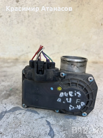 26100-0N030. Дроселова клапа за Тойота аурис. дизел 1.4 D-4D. 90кс. 2012-2015г