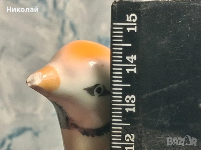 Стара Българска Порцеланова Фигура Птица Коста Йорданов Бонония, снимка 17 - Антикварни и старинни предмети - 54527997