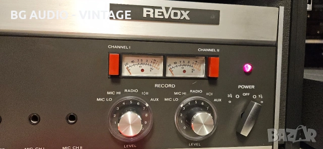 Revox A77 роков магнетофон, снимка 3 - Декове - 54151183
