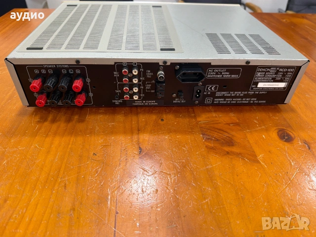 DENON   RCD-100 , снимка 8 - Ресийвъри, усилватели, смесителни пултове - 55155080