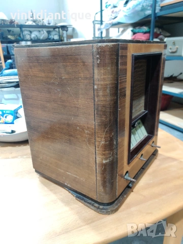 Старинно лампово радио Telefunken Meistersuper 332WLK със заден капак, снимка 4 - Антикварни и старинни предмети - 54484194