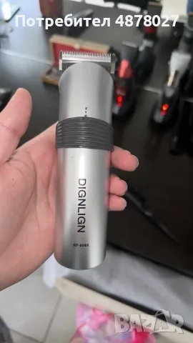 Безжична машинка за подстригване, тример, Dingdong RF-609т TUPE C с USB. Характеристики: - Ергономич, снимка 8 - Машинки за подстригване - 55539159
