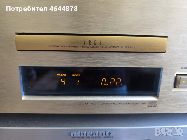 ПРОДАВАМ TEAC VRDS-25 High-End CD Player 16.5kg Japan, снимка 5 - Аудиосистеми - 54587033