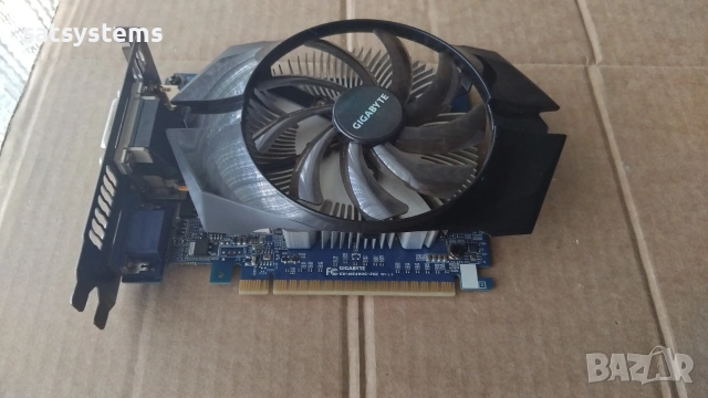 Видео карта NVidia GeForce Gigabyte GT640 2048MB GDDR3 128bit PCI-E, снимка 5 - Видеокарти - 54988473