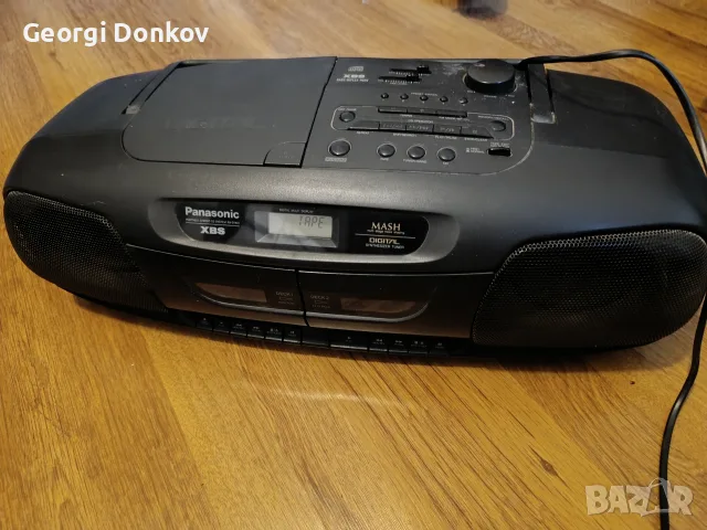 Ретро радиокасетофон с CD Panasonic RX-DT401 – Перфектно състояние, снимка 2 - Радиокасетофони, транзистори - 55564985