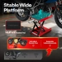 VIVOHOME 1100 LBS Широка стойка повдигач за повдигане на мотоциклет, товароносимост до 500 кг, снимка 7