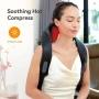 Безжичен, преносим 4D Shiatsu масажор, снимка 4