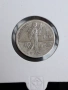  сребърна монета от 1 лея 1910г. Румъния., снимка 1
