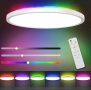 RGB LED 24W+4W плафон с дистанционно управление, снимка 1