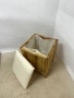 Кош за пране с капак и седалка, табуретка за баня с отделение за съхранение, 30 л, снимка 7