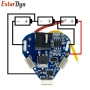 BMS контролер 3S за винтоверт с 3 клетки литиево йонни батерии с букса и клеми, снимка 1