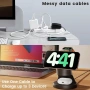 3-в-1 безжична зарядна станция за Apple устройства, съвместимо с MagSafe зарядно, снимка 4