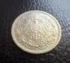 Стара сребърна монета 1/2 марка 1905 г. буква А -Германска империя - красива !, снимка 7