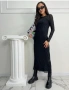 Сет подплата и рокля Alisia LBD, снимка 2