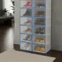 12 x  кутии за съхранение SHOEZY – повече ред, повече място, нулев хаос, снимка 1