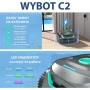 Безкабелен робот за басейни Wybot C2, Двойна филтрация, Почиства до 180 мин/200 м2, снимка 14