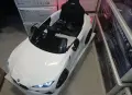 ПРОМО Акумулаторна кола BMW M4 с меки гуми , кожен салон , 12V, снимка 8