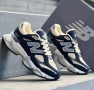 👟Маратонки NewBalance 9060 – Тъмносиньо и Кремаво, снимка 4