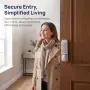 Нова Кодова брава за градинска порта и врата, без батерии, защита против кражба, снимка 5
