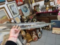 Огромна соц. стъклена бутилка във формата на риба меч с внушителна дължина от 80 см., снимка 8