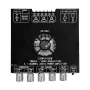 аудио модул Усилвател 2+1 2x220W + 350W субуфер Bluetooth usb TPA3255 чип, снимка 7