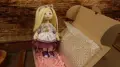 Текстилна кукла с височина 28 см Сиси, снимка 3