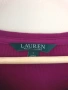 Рипсена миди рокля Lauren Ralph Lauren 100% памук, лилава/цикламена, еластична, размер L, снимка 4