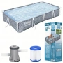 BESTWAY Steel Pro басейн 366x201x66 см с филтърна помпа - 4000 л капацитет, бърз монтаж и , снимка 7