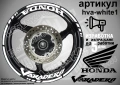 Honda Varadero кантове и надписи за джанти, снимка 9