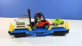 Лего Син Товарен Влак 60052 Lego City Blue Cargo Train, снимка 4