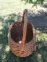 Три големи плетени ратанови кошници, снимка 7