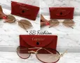 Cartier очила с лого светли, снимка 1