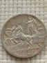 Сребърна монета 2 лири 1914г. Италия крал Виктор Емануил трети 40570, снимка 4
