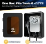 Компактна кутия за външно зарядно устройство Tesla и ChargePoint,черна, снимка 5