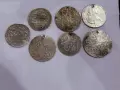 Лот 7 броя сребърни големи монети, снимка 1