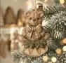 Молд коледна играчка за елха мече, снимка 4