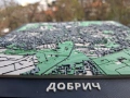 3D Карта на град ДОБРИЧ – релефен макет, снимка 8