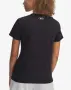 UNDER ARMOUR Varsity Ss Tee Black Дамска Тениска👚Дамска Блуза С Къс Ръкав Код P2809, снимка 3