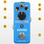 Donner Compressor Pedal, Ultimate Comp - компресор педал /чисто нов/, снимка 2