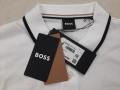 Hugo Boss Parloy190 - Оригинална мъжка тениска с яка р-р L, снимка 8