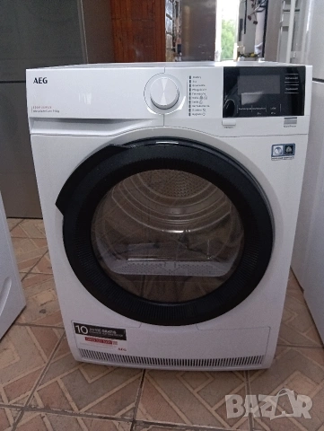 Като нова сушилня с термопомпа АЕГ Aeg Series 8000 A+++ 8кг 2 години гаранция!, снимка 2 - Сушилни - 54952431