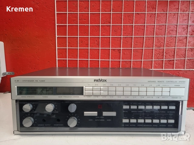 Тунер REVOX B261, снимка 2 - Ресийвъри, усилватели, смесителни пултове - 55133351