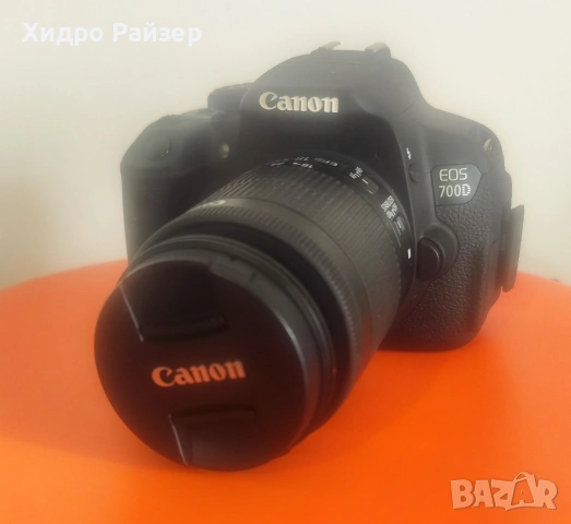НОВ!! Canon EOS700D efs18-55