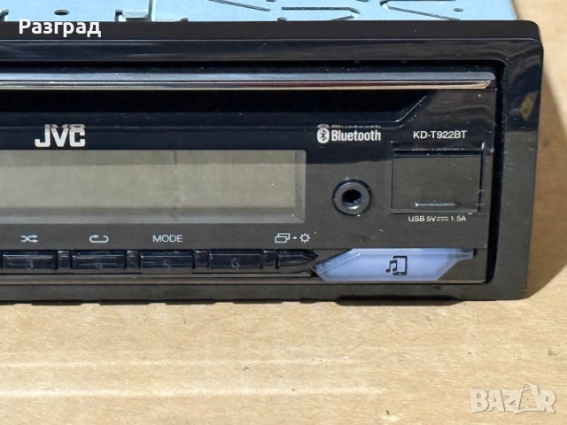 CD плеър  JVC KD-T922BT BLUETOOTH, 4 X 50 W, USB, снимка 4 - Аксесоари и консумативи - 54725842