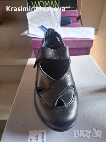 нови обувки естествена кожа 