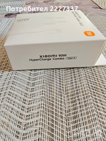 ОРИГИНАЛНО зарядно Xiaomi + кабел, Мощност: 90W (Бързо зареждане / Fast Charge), снимка 3 - Оригинални зарядни - 55106208